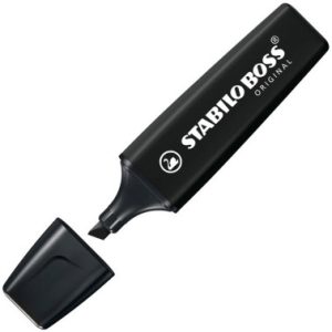 MARCATORE BOSS ORIGINAL NERO STABILO