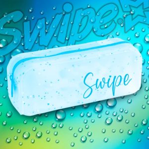ASTUCCIO TOMBOLINO IN SILICONE GLITTERATO SWIPE