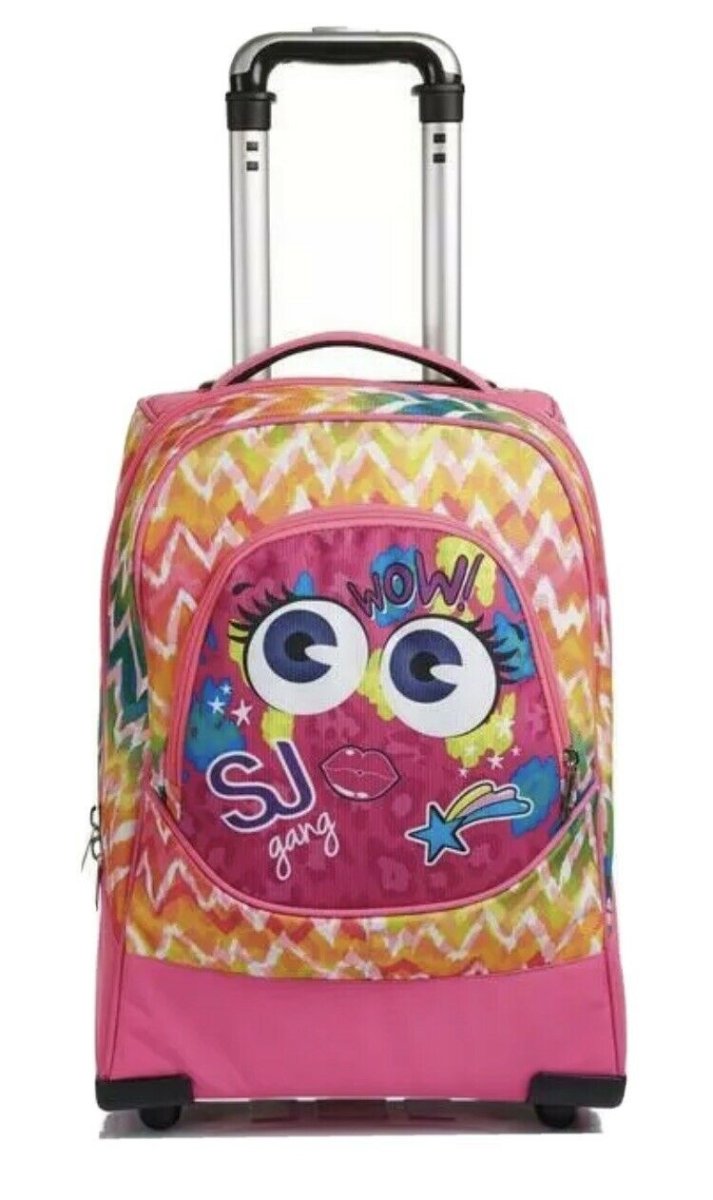 TROLLEY 3 RUOTE FACCE SJ GANG GIRL SEVEN - immagine 3