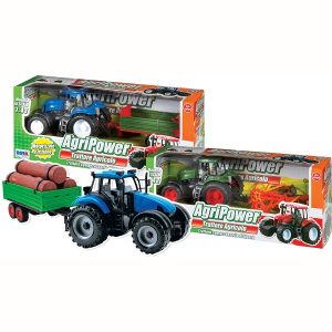 AGRIPOWER TRATTORE AGRICOLO CON CARRO 31 CM RONCHI SUPERTOYS